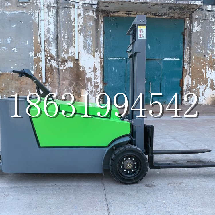 峄城区小型电动叉车1吨2吨步行站驾式电瓶堆高充电装卸车液压升降车铲车
